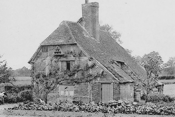 A Cottage Near Normandy Village 1908