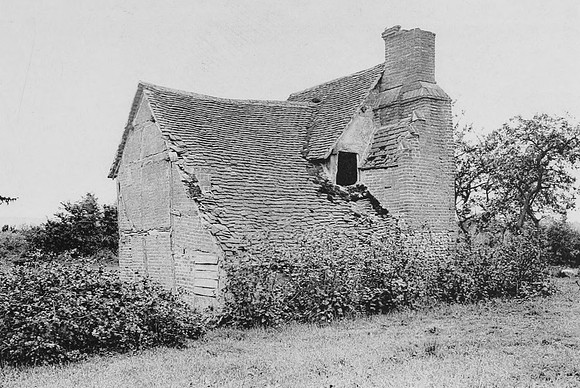 Ruined Cottage Near Normandy Village 1908