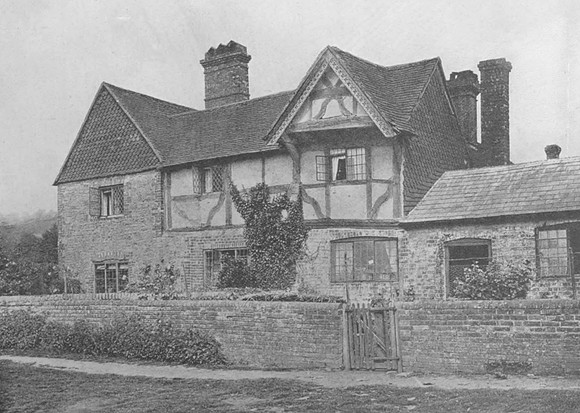 Old House At Shamley Green 1911