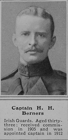 Berners H H Captain Irish Guards The Sphere 3rd Oct 1914
