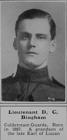Bingham D C Lt Coldstream Guards The Sphere 26th Sep 1914