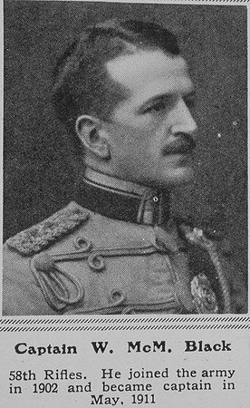 Black W McM Captain Indian Army The Sphere 26th Dec 1914