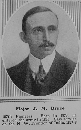 Bruce J M Major Indian Army The Sphere 26th Dec 1914