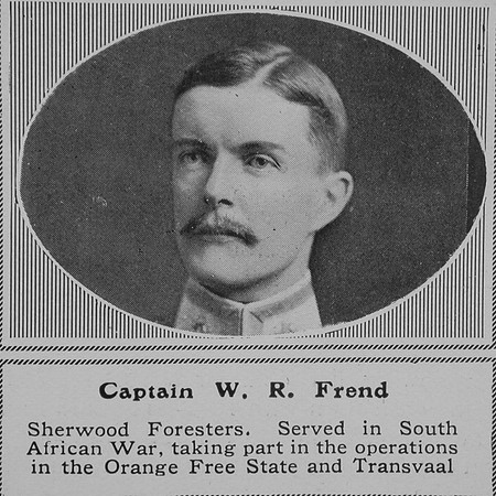 Frend W R Captain Notts And Derby Regiment The Sphere 24th Oct 1914