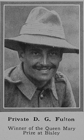 Fulton A G Pte 373 16th London Regiment The Sphere 1st Aug 1914