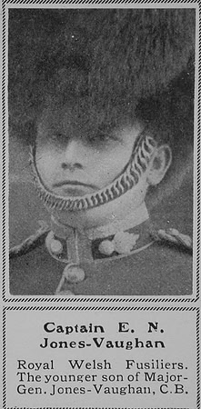 Jones-Vaughan E N Captain Royal Welsh Fusiliers The Sphere 28th Nov 1914
