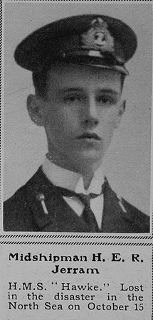 Jerram H E R Midshipman The Sphere 14th Nov 1914