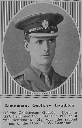 Lambton G Lt Coldstream Guards The Sphere 19th Sep 1914
