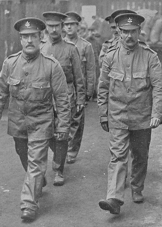 Men Of The Dockers Battalion In Liverpool
