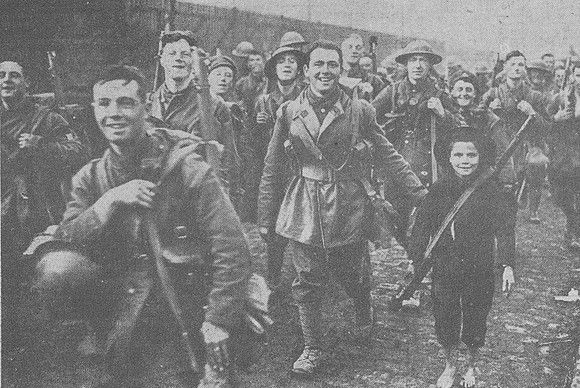 The Liverpool Irish Entering Lille