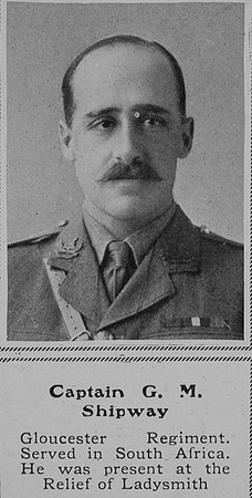 Shipway G M Captain Gloucestershire Regiment The Sphere 19th Sep 1914
