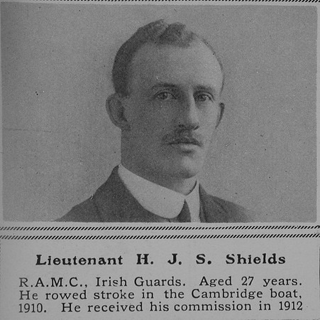 Shields H J S Lt Royal Army Medical Corps The Sphere 21st Nov 1914