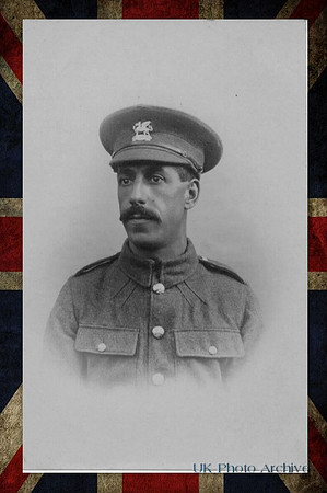 Soldier In The East Kent Regiment (The Buffs)