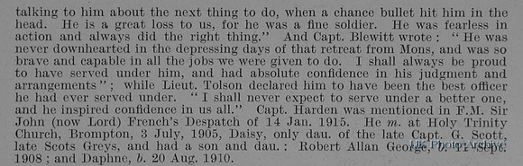 Harden A H Captain 2nd Oxford And Bucks Light Infantry Obit Part 2