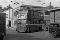 Trolleybus Sutton Depot Westmead Road 2