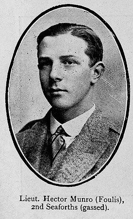Munro H Lt 2nd Seaforth Highlanders Ross-Shire Roll Of Honour