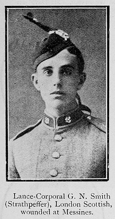 Smith G N L/Cpl 14th London Regiment Ross Shire Roll Of Honour