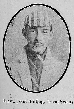 Stirling J Lt Lovat Scouts Ross-Shire Roll Of Honour