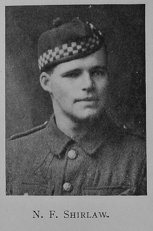 Shirlaw N F Cpl S/9043 8th Argyll And Sutherland Highlanders
