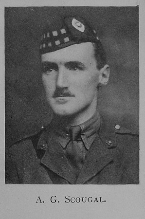 Scougal A G Lt Col MC 17th Royal Scots