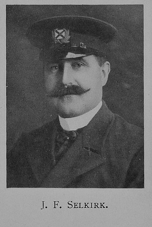 Selkirk J F MO Royal Naval Reserve