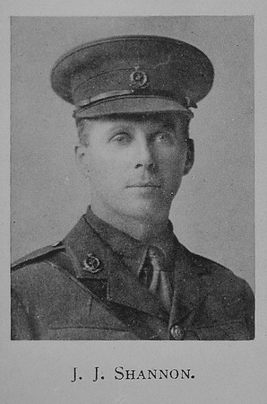Shannon J J Captain Royal Army Medical Corps