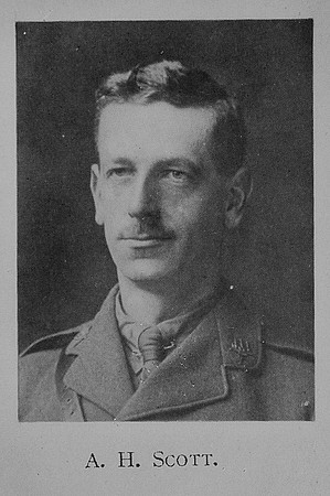 Scott A H Lt 6th King's Own Scottish Borderers