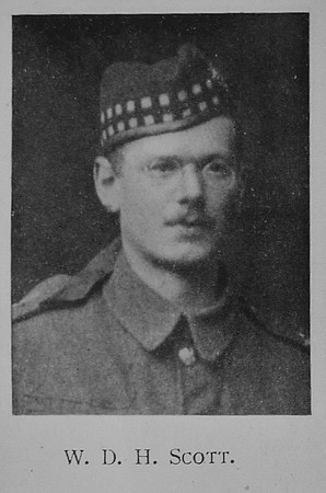Scott W D H L/Cpl 4th Gordon Highlanders