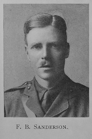Sanderson F B Lt Royal Field Artillery