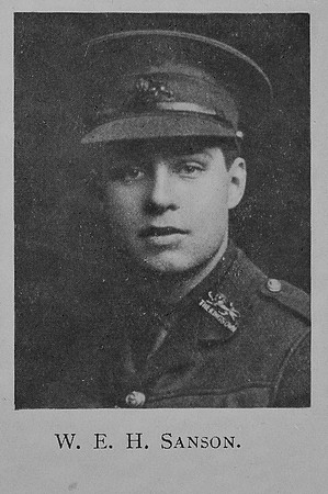 Sanson W E H 2nd Lt 9th King's Own Royal Lancaster Regiment