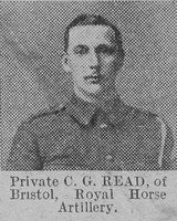 Read C G Pte Royal Horse Artillery The Vivid 13th Feb 1915