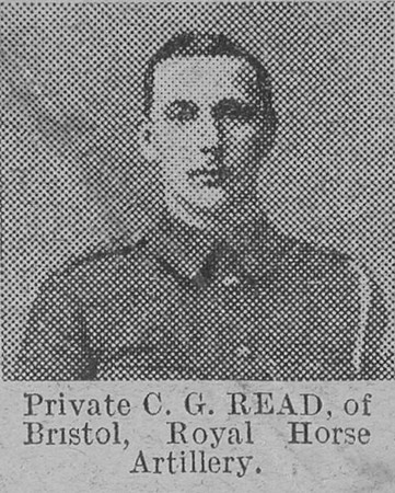 Read C G Pte Royal Horse Artillery The Vivid 13th Feb 1915