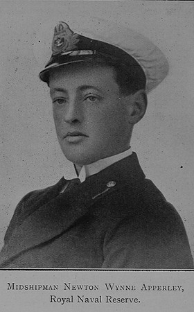 Apperley N W Midshipman Royal Naval Reserve The War Record Of Old Dunelmians 1914-1919