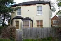An Empty Boarded Up House 17 Cotswold Road Sutton