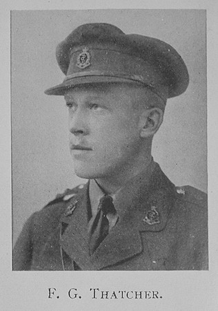 Thatcher F G Captain Royal Army Medical Corps