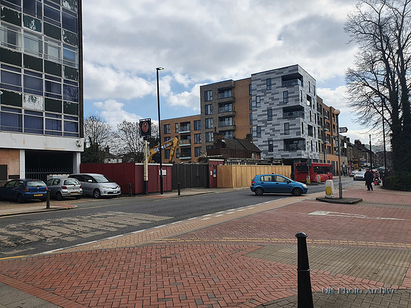 Demolishing The Cricketers High Street Sutton