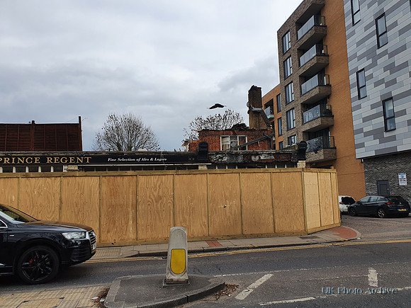 Demolishing The Cricketers High Street Sutton