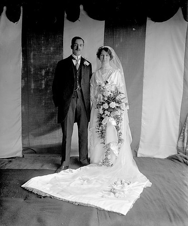 The Wedding Of John Harold Fea And Grace Young Christie Shaw 5th Nov 1913