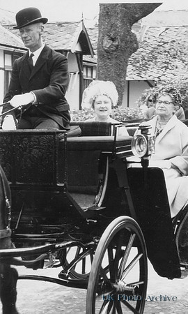 Queen Elizabeth The Queen Mother Visiting Sark Channel Islands