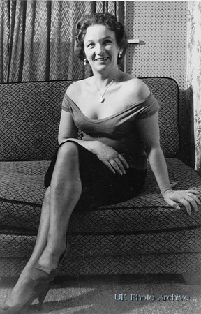 A Glamorous 1950s Woman