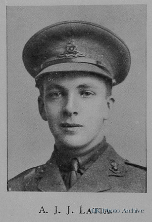 Latta A J J 2nd Lt Royal Field Artillery