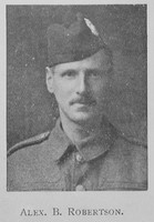 Robertson A B Pte D-30167 Scottish Horse