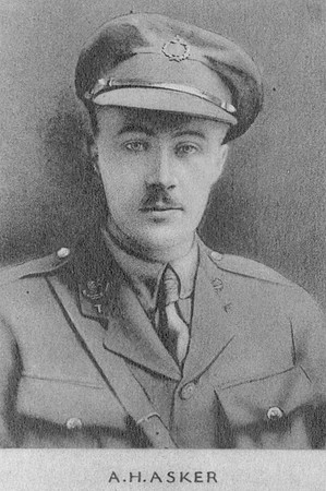 Asker A H 2nd Lt 6th Essex Regiment