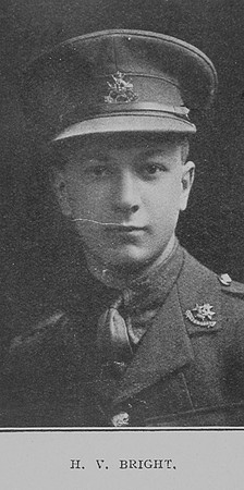 Bright H V 2nd Lt 2nd Notts And Derby Regiment Mill Hill Roll Of Honour