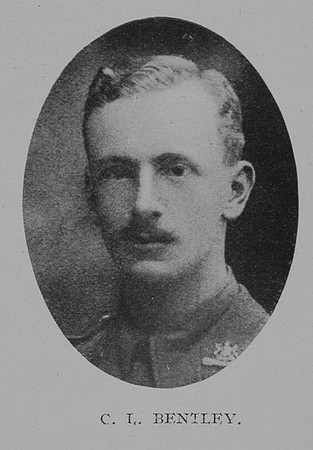 Bentley C L 2nd Lt 2nd Manchester Regiment Mill Hill Roll Of Honour