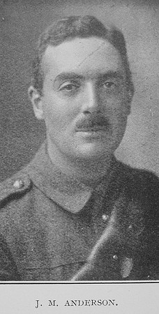 Anderson J M 2nd Lt Royal Field Artillery Mill Hill Roll Of Honour