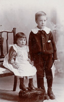 A Little Boy And Girl