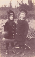 Maud and Roland Nelson April 1887