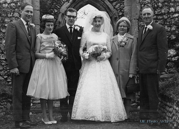 Wedding Of John D Stewart And Elizabeth J Seaman North Walsham Norfolk 1963