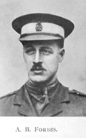 Forbes A B 2nd Lt Argyll And Sutherland Highlanders